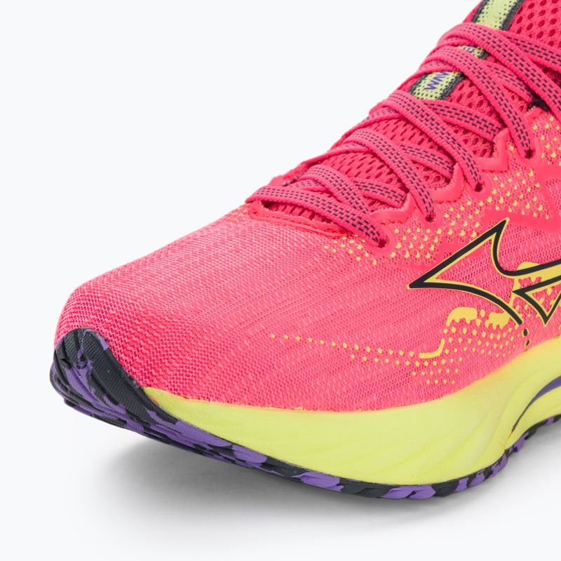 Dámské běžecké boty   Mizuno Wave Rider 27 h-vpink/oblue/luminous 7