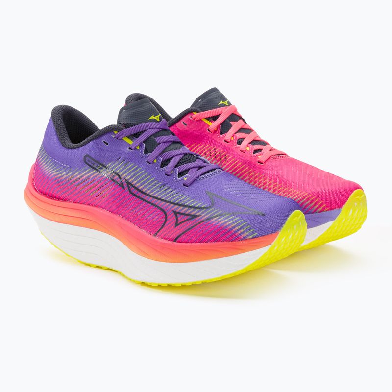 Dámské běžecké boty Mizuno Wave Rebellion Pro highvpink/ombre blue/purple punch 4