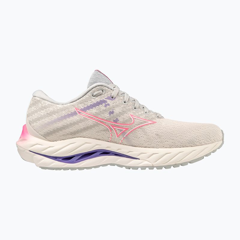 Dámské běžecké boty Mizuno Wave Inspire 19 snow white/ hi vis pink/ purple punch 10