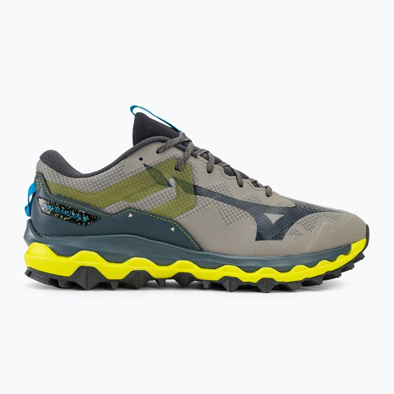 Pánské  běžecké boty   Mizuno Wave Mujin 9 ggray/oblue/bolt2(neon) 2