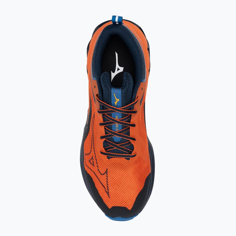 Pánské  běžecké boty   Mizuno Wave Ibuki 4 tigerlily/dblue/sblue 5