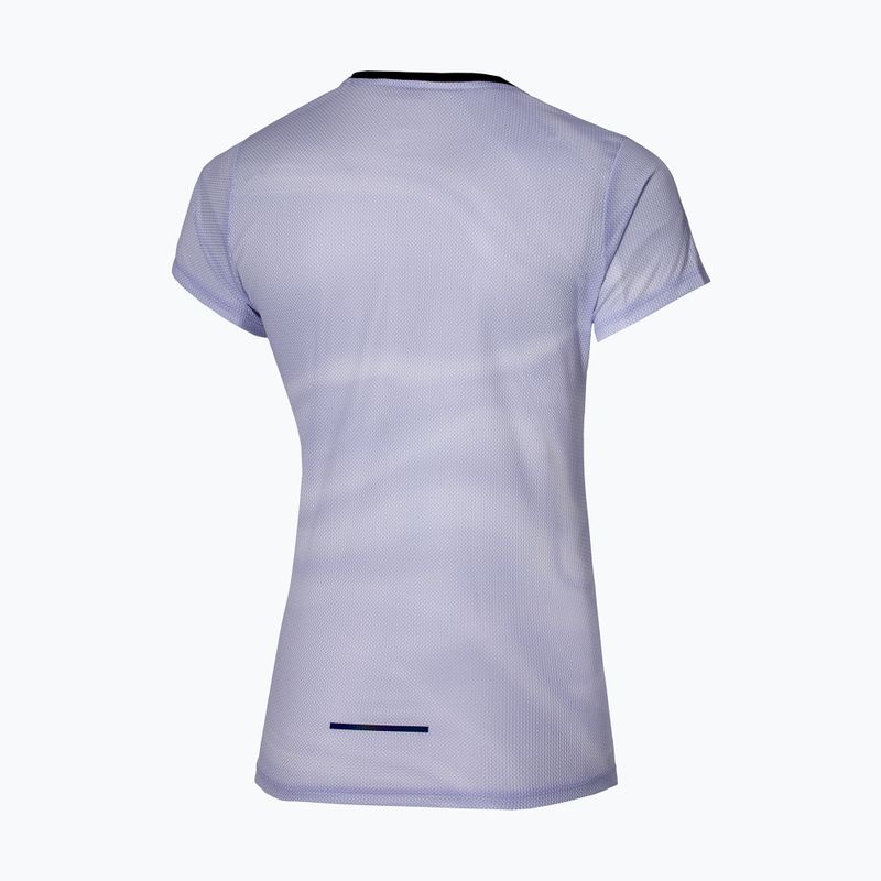 Dámské běžecké tričko Mizuno Premium Aero Tee snow white/thistle 2