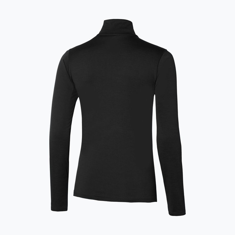 Dámské běžecké tričko longsleeve  Mizuno Impulse Core Half Zip black 2