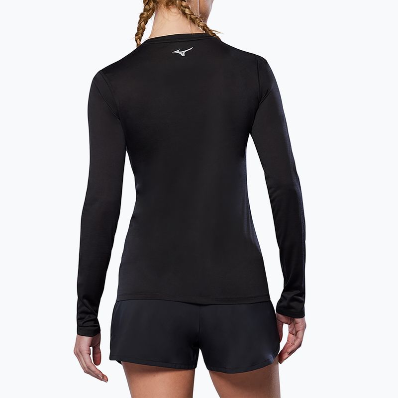 Dámské tričko longsleeve Mizuno Impulse Core LS Tee black 2