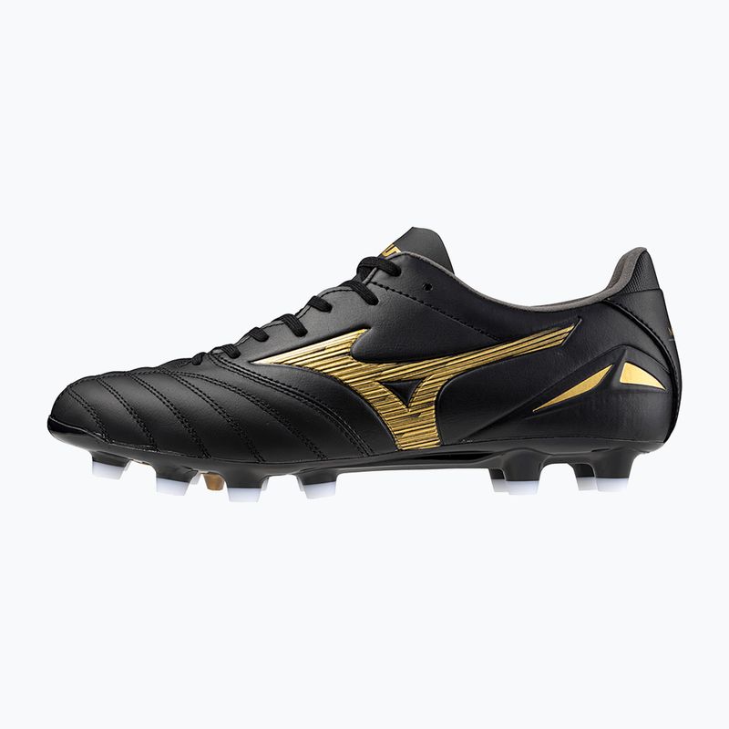 Pánské kopačky Mizuno Morelia Neo IV Pro MD black/gold/black 8