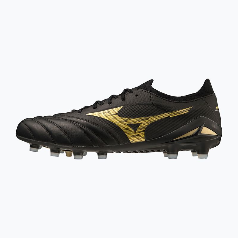 Mizuno Morelia Neo IV Beta Elite MD pánské kopačky black/gold/black 3