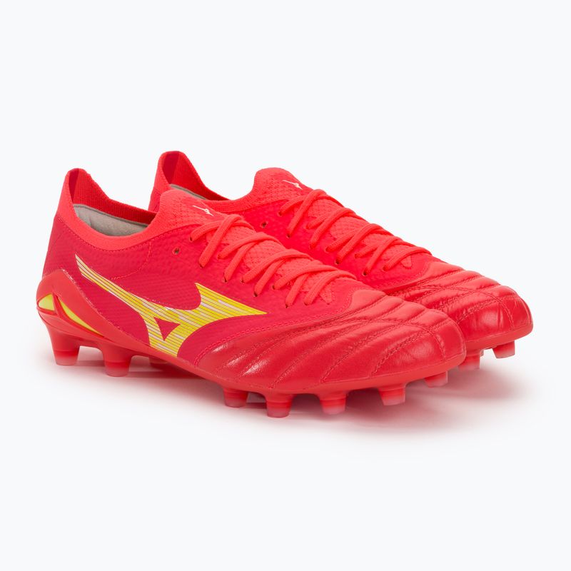 Pánské kopačky Mizuno Morelia Neo IV Beta Elite MD flery coral2/bolt2/flery coral2 5