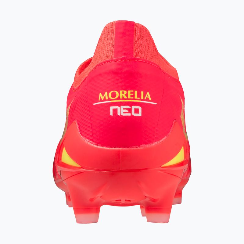 Pánské kopačky Mizuno Morelia Neo IV Beta Elite MD flery coral2/bolt2/flery coral2 8