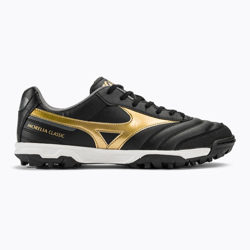 Pánské fotbalové boty Mizuno Morelia Sala Classic TF black/gold/dark shadow 2