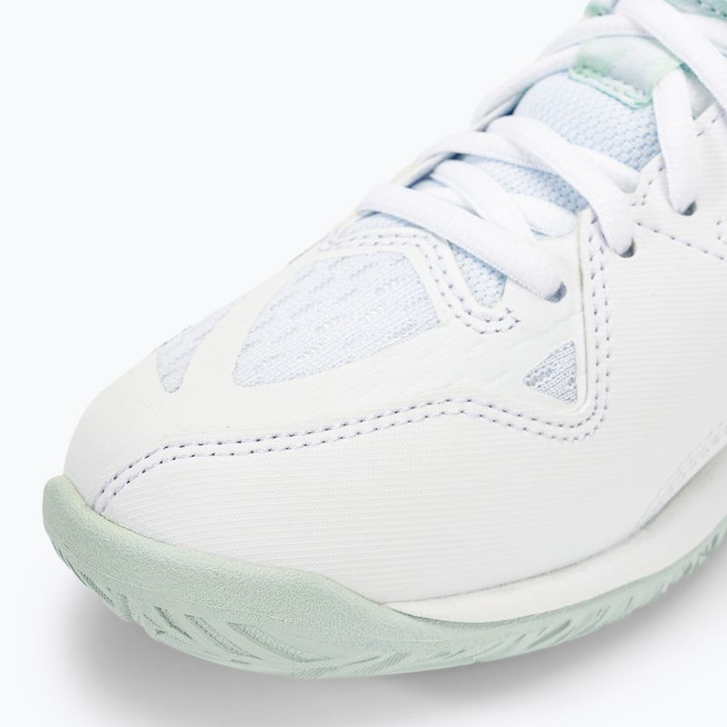 Dětské volejbalové boty Mizuno Lightning Star Z7 JR white/gridge/patinagreen 7