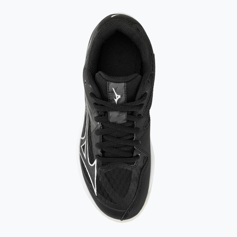 Dětské boty na volejbal Mizuno Lightning Star Z7 Jr black/silver 5