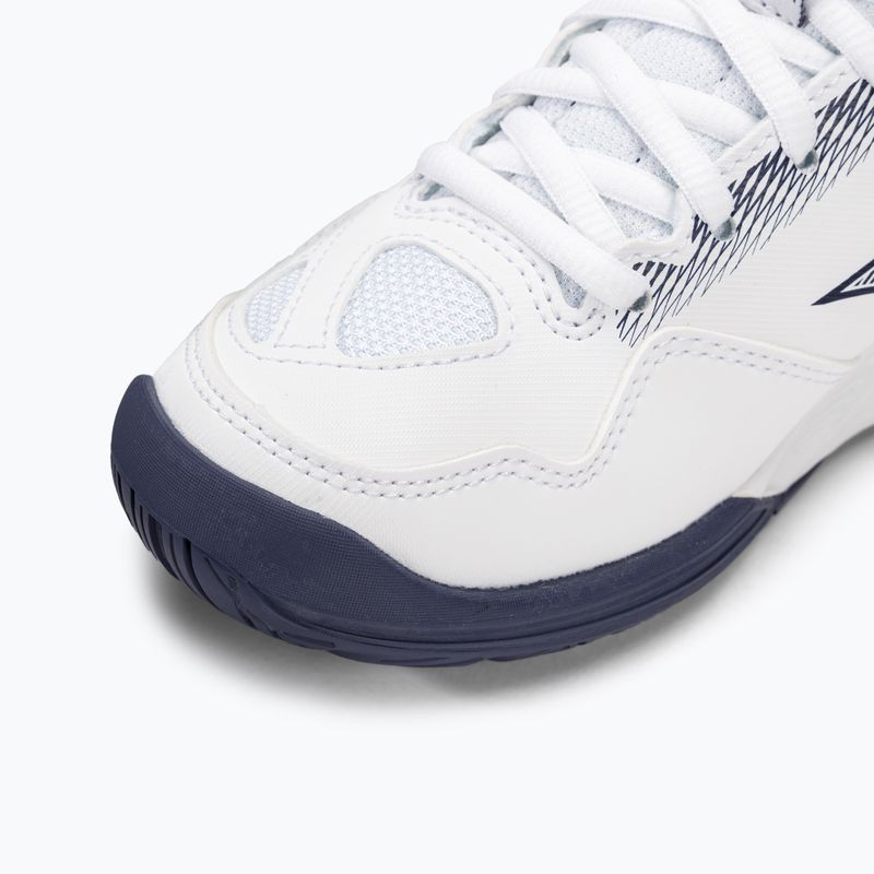 Dětské házenkářské boty Mizuno Stealth Star 2 Jr white/blueribbon/mpgold 7