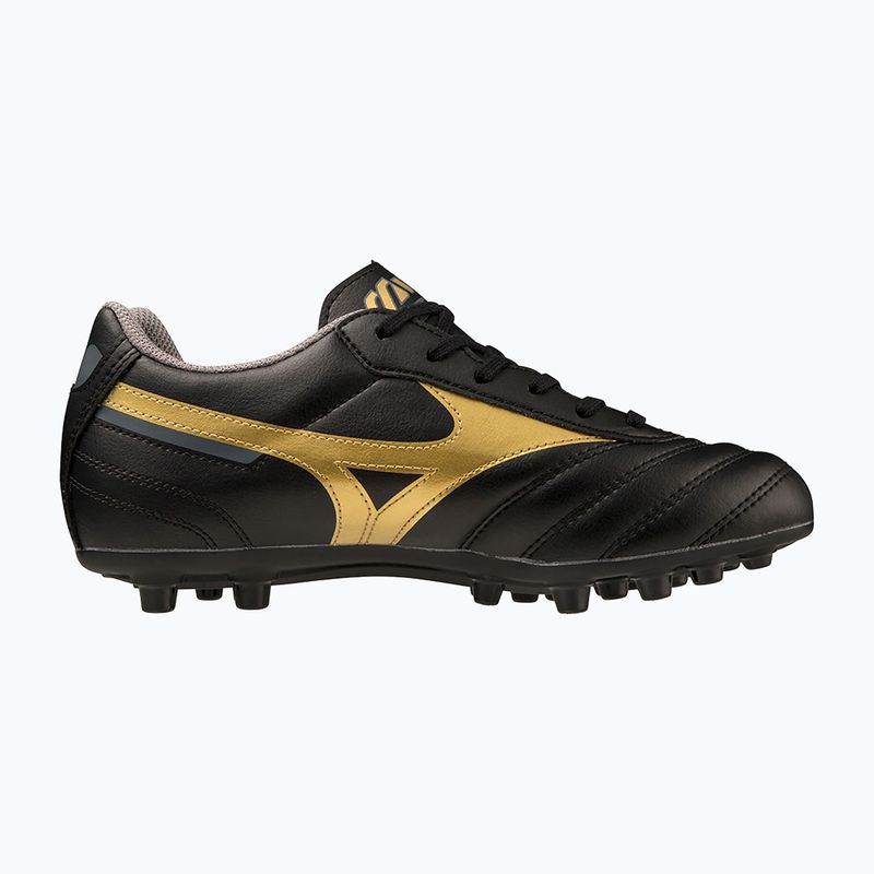 Dětské kopačky Mizuno Morelia II Club Jr AG black/gold/dark shadow 2