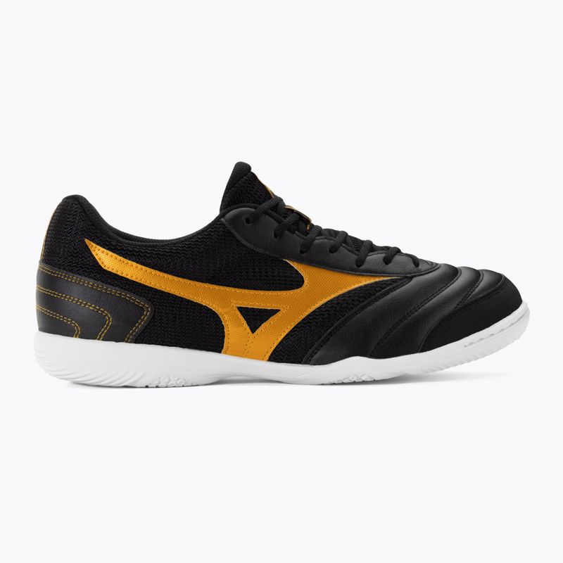 Pánské kopačky Mizuno Morelia Sala Club IN black/mp gold 2