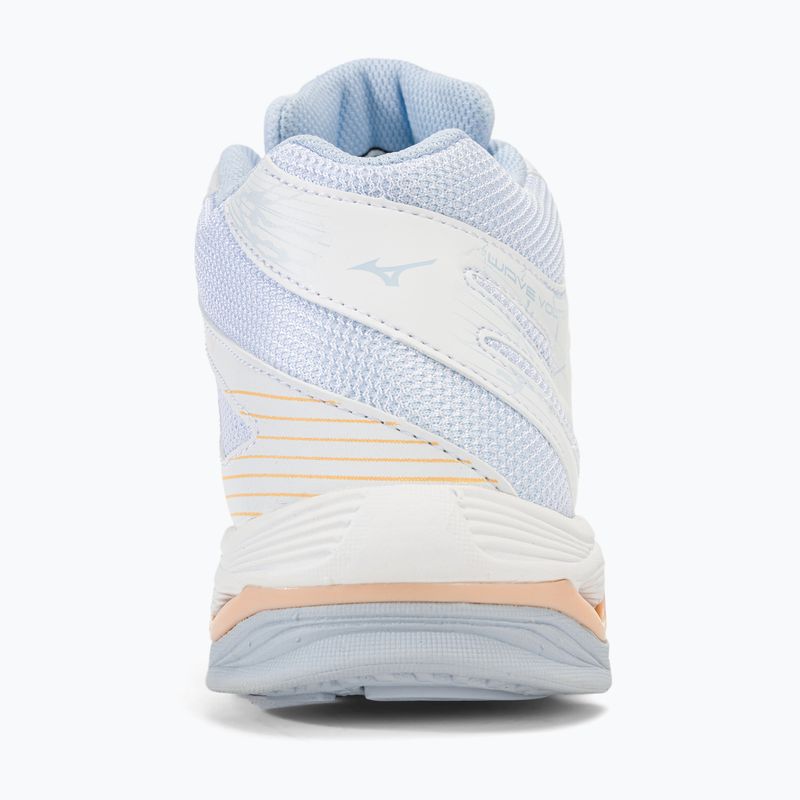 Dámské volejbalové boty Mizuno Wave Voltage Mid white/peach parfait/halogen blue 6