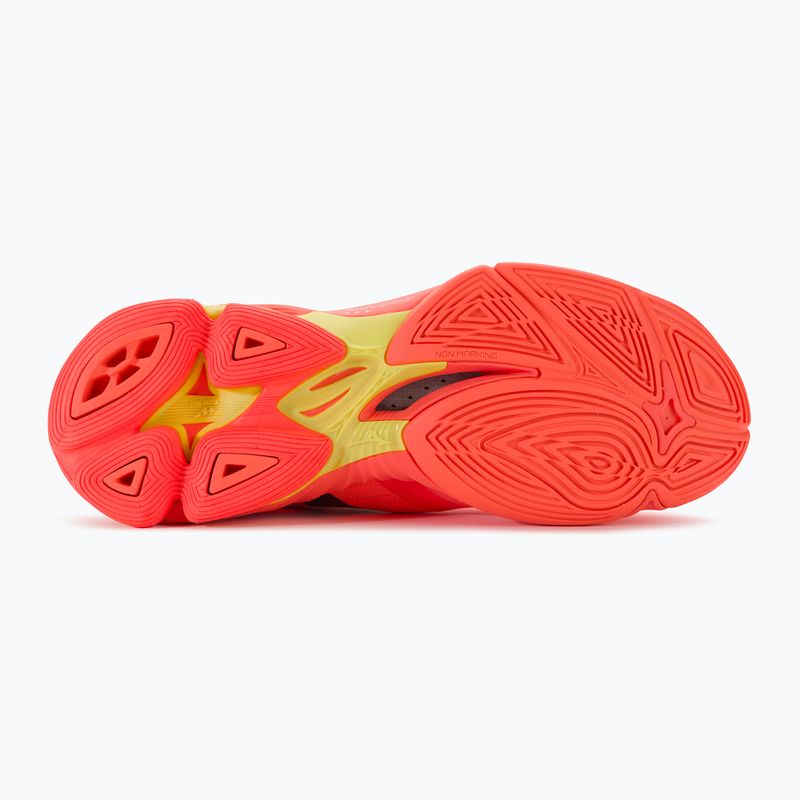 Pánská volejbalová obuv Mizuno Wave Lightning Neo2 neon flame / black / bolt2 6
