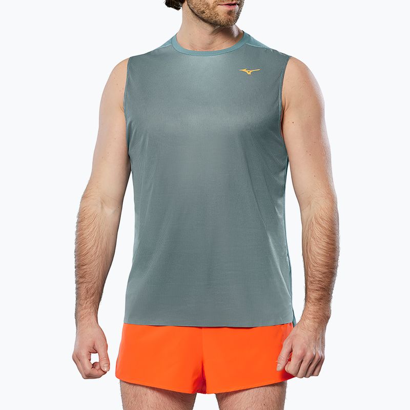 Pánské běžecké tílko tank top  Mizuno Aero Tank lead