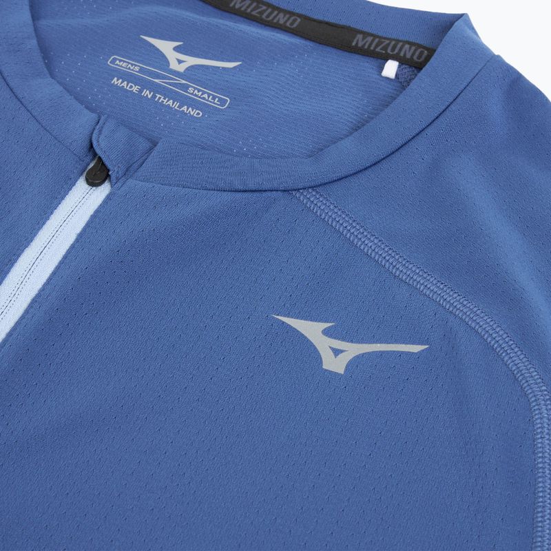 Pánské běžecké tričko Mizuno Trail DryAeroFlow HZ Tee federal blue 3