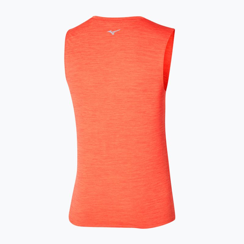 Pánské běžecké tílko tank top  Mizuno Impulse Core nasturtium 2