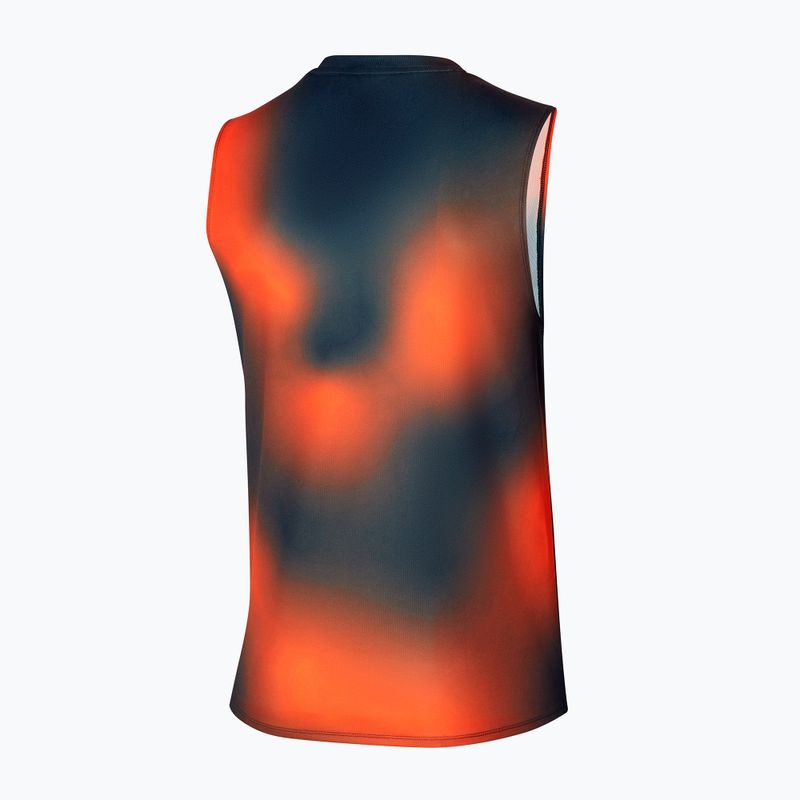 Pánské běžecké tílko tank top  Mizuno Core Graphic nasturtium 2