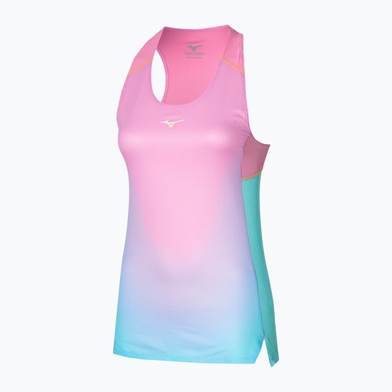 Dámské běžecké tílko tank top  Mizuno Aero Tank blue glow