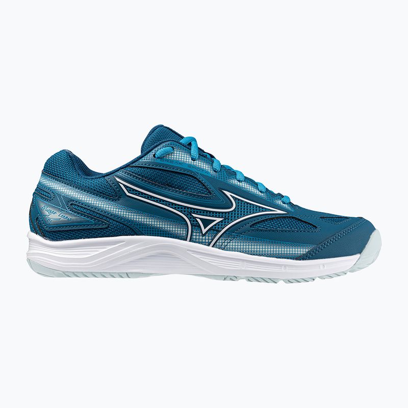 Tenisové boty Mizuno Break Shot 4 AC moroccan blue / white / blue glow 8