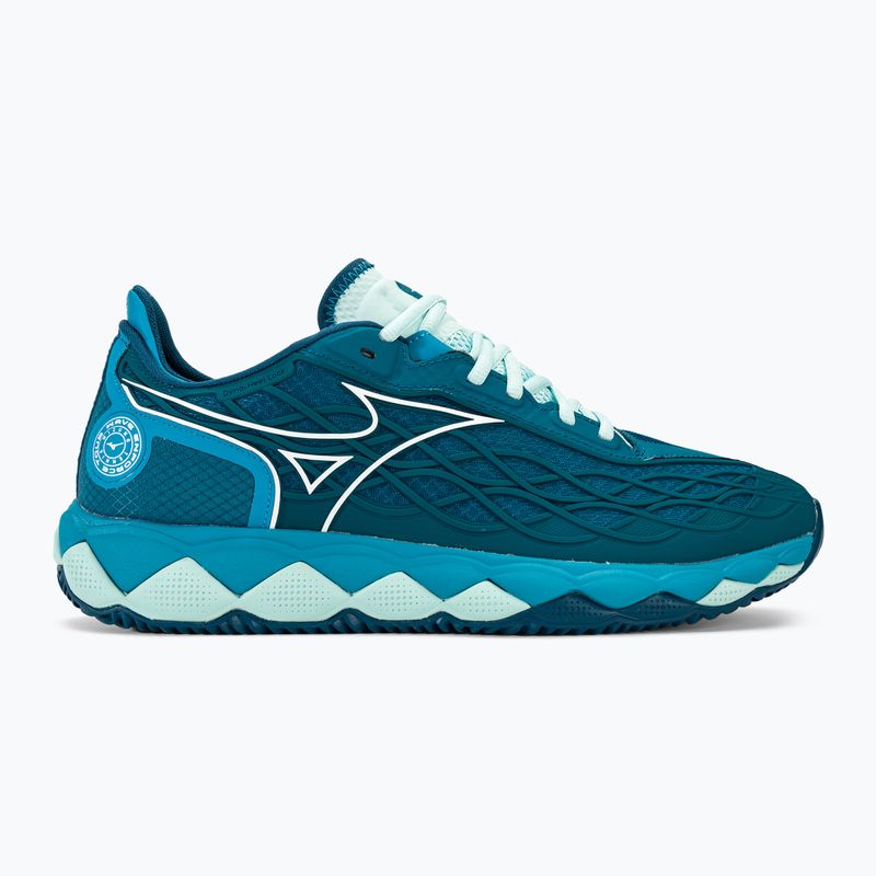 Pánská tenisová obuv Mizuno Wave Enforce Tour CC moroccan blue/white/bluejay 2