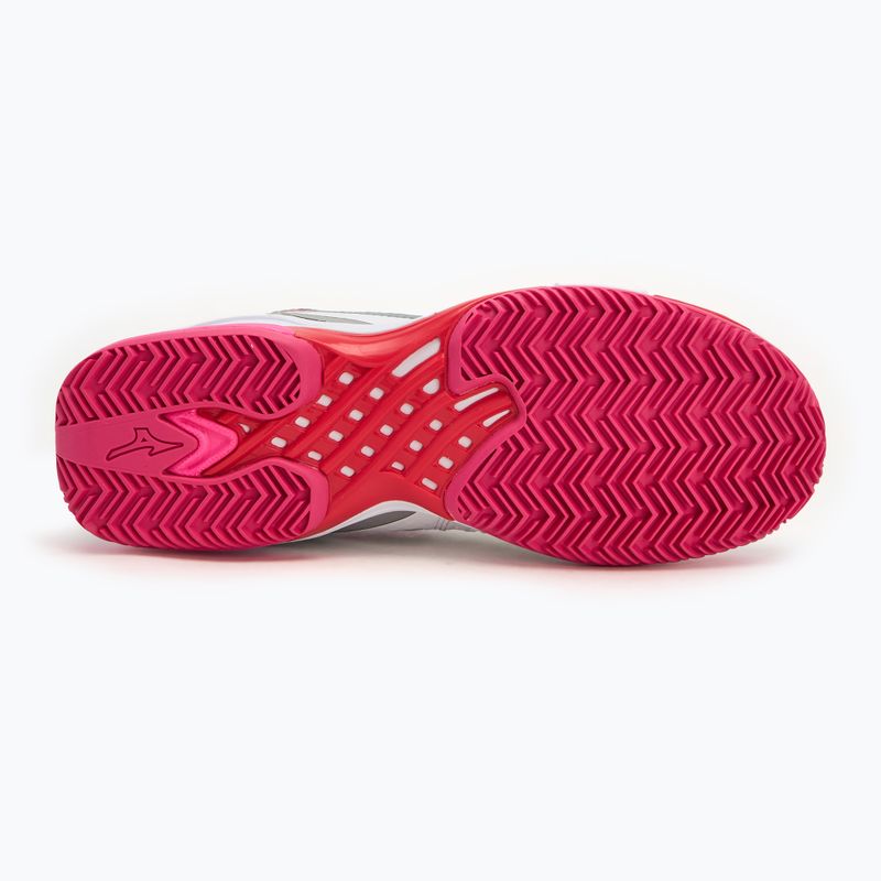 Dámské tenisové boty Mizuno Wave Exceed Tour 6 CC white/radiant red/quiet shade 4