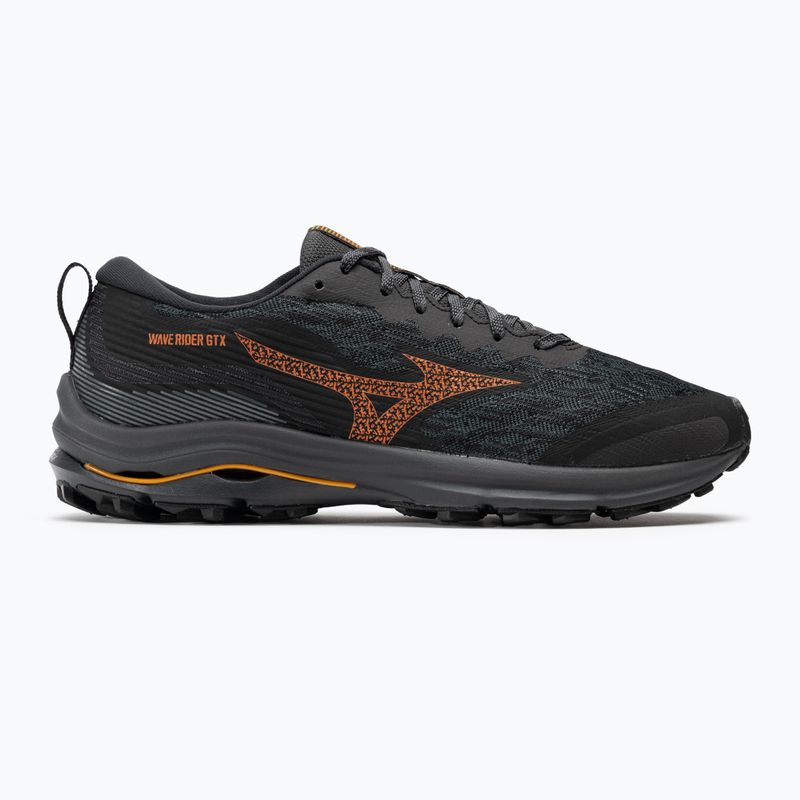 Pánské běžecké boty Mizuno Wave Rider GTX black/nasturtium/carrot curl 2