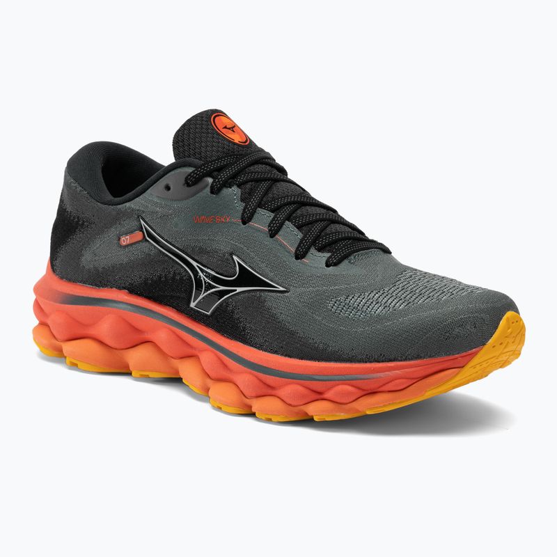 Pánské běžecké boty Mizuno Wave Sky 7 turbulence/nickel/hot coral
