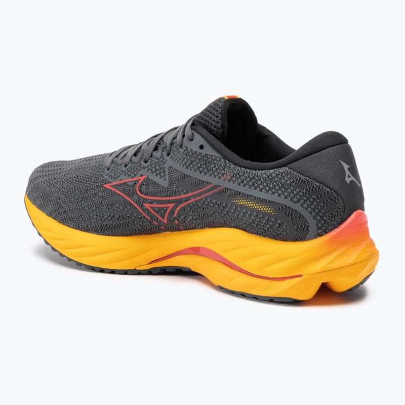 Pánské běžecké boty Mizuno Wave Rider 27 turbulence/cayenne/citrus 3