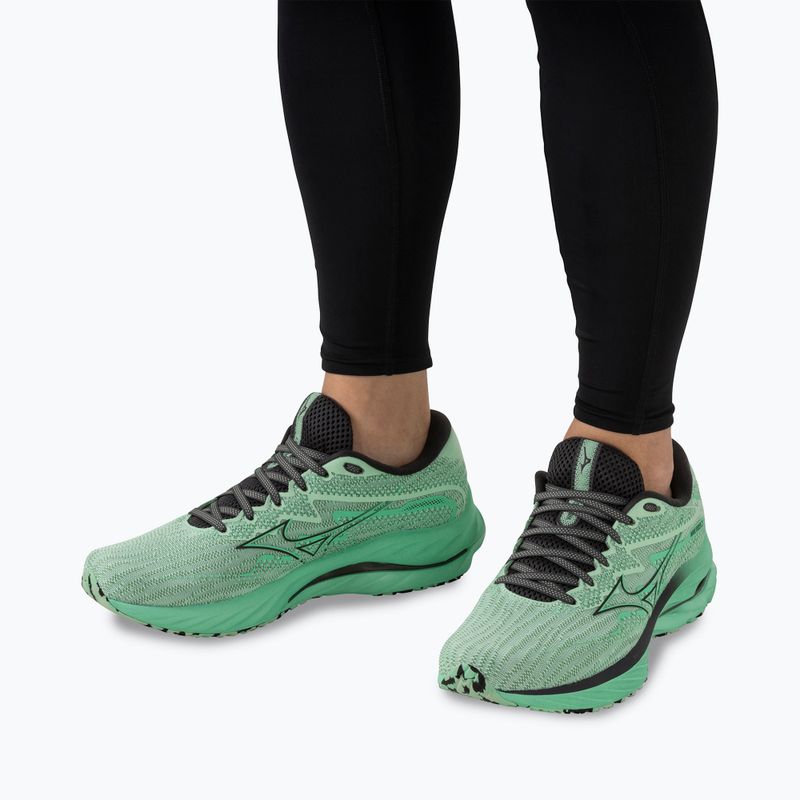 Pánské běžecké boty Mizuno Wave Rider 27 grayed jade/black oyster/jade cream 7