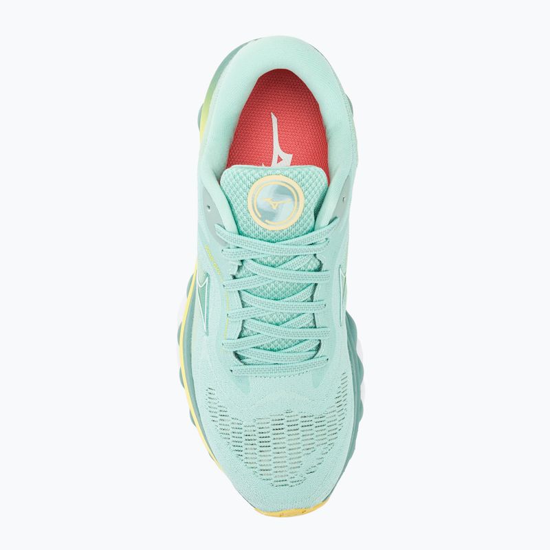 Dámské běžecké boty Mizuno Wave Sky 7 eggshell blue/white/sunshine 7