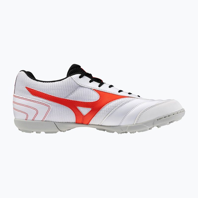 Dětské kopačky Mizuno MRL Sala Club TF Jr white/radiant red 9