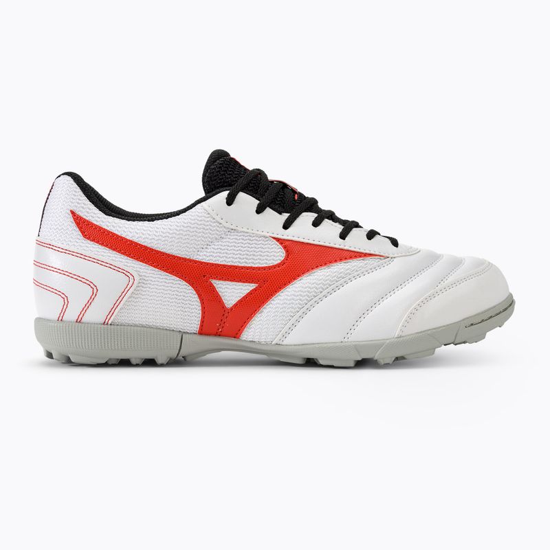 Dětské kopačky Mizuno MRL Sala Club TF Jr white/radiant red 2