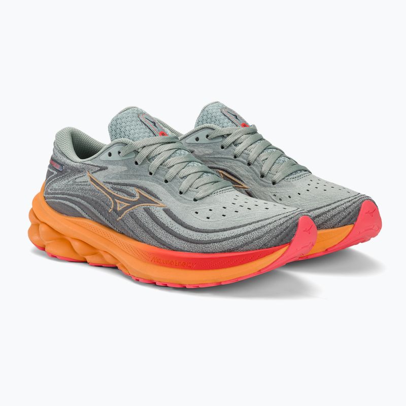 Dámské běžecké boty Mizuno Wave Skyrise 5 abyss/dubarry/carrot curl 4