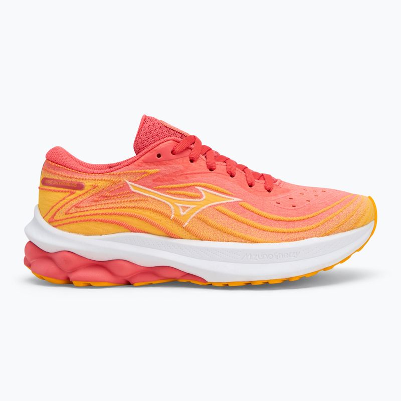 Dámské běžecké boty Mizuno Wave Skyrise 5 dubarry/ white/ citrus 2