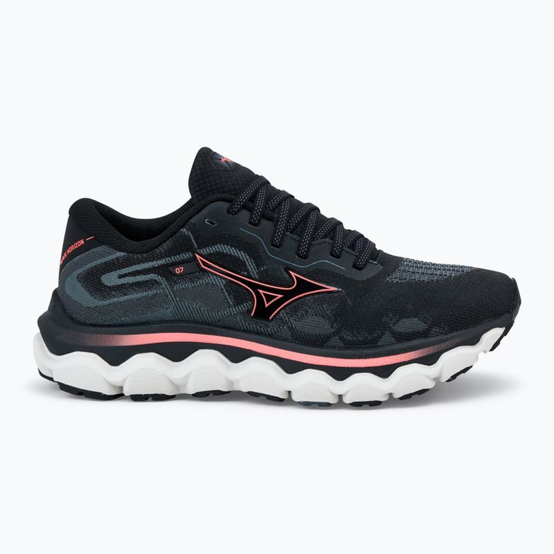 Dámské běžecké boty Mizuno Wave Horizon 7 black/ dubarry/ nimbus cloud 2