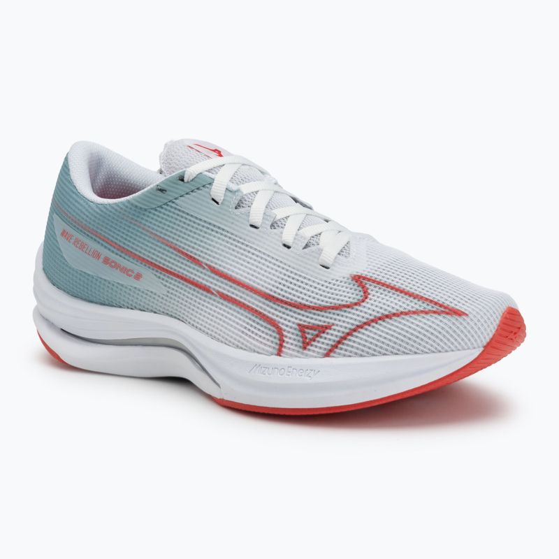 Dámské běžecké boty Mizuno Wave Rebellion Sonic 2 river white/cayenne/gray mist