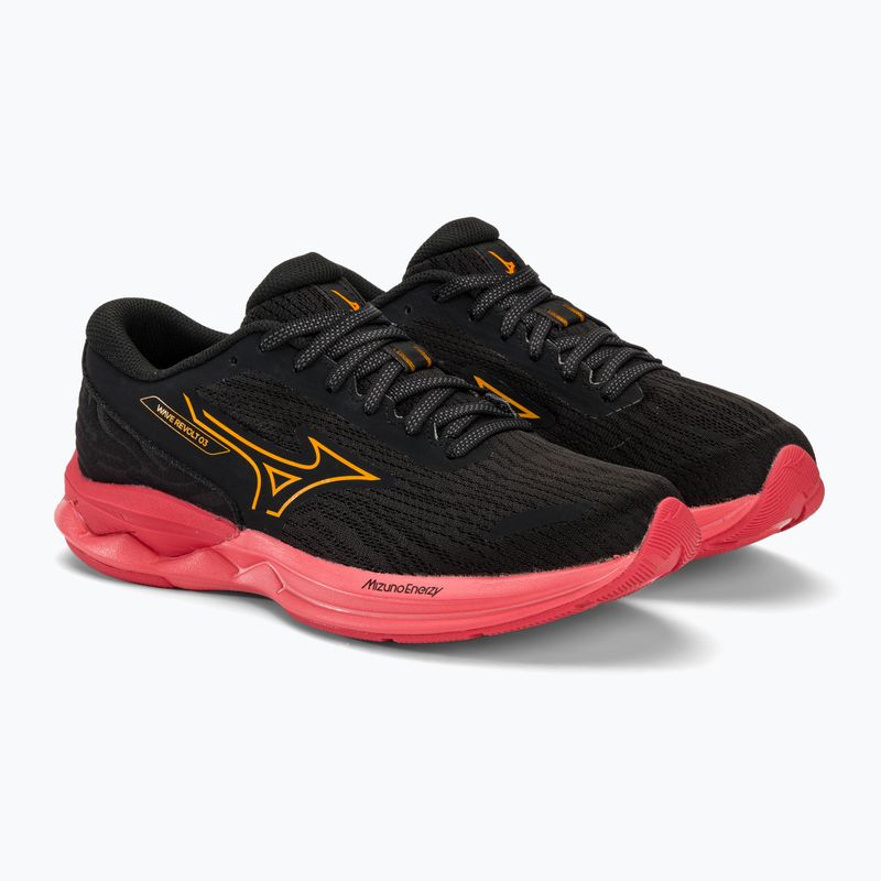 Dámské běžecké boty Mizuno Wave Revolt 3 black/carrot curl/dubarry 4