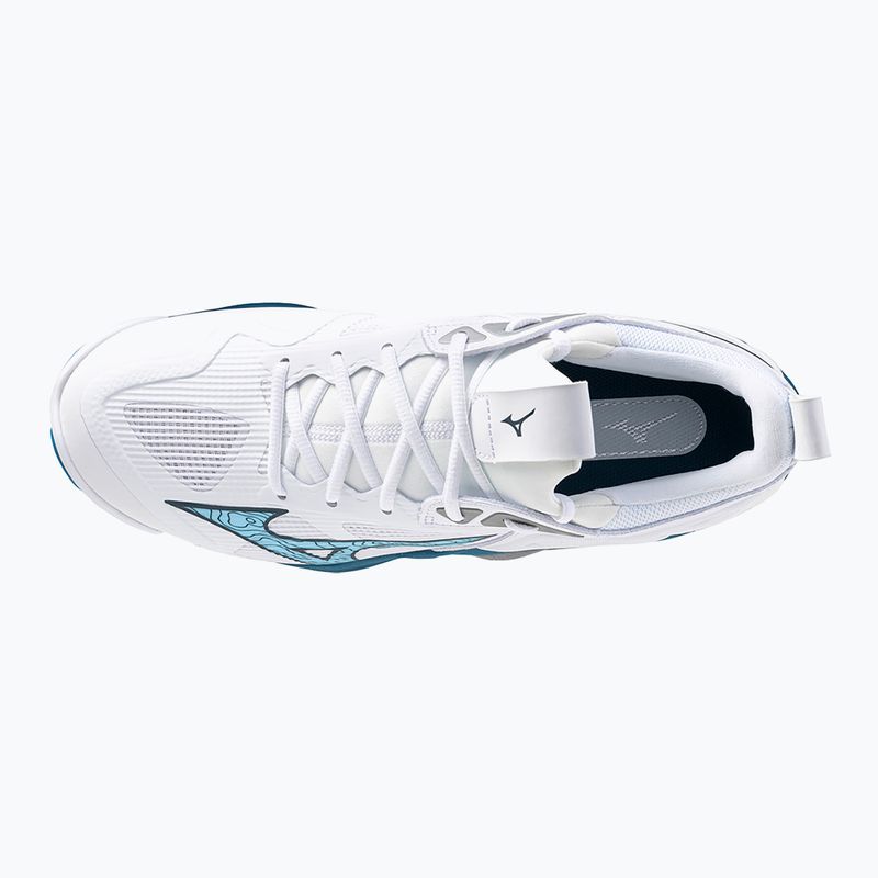 Pánské volejbalové boty Mizuno Wave Momentum 3 white/sailor blue/silver 8