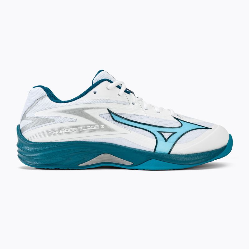 Pánské volejbalové boty Mizuno Thunder Blade Z white/sailor blue/silver 2