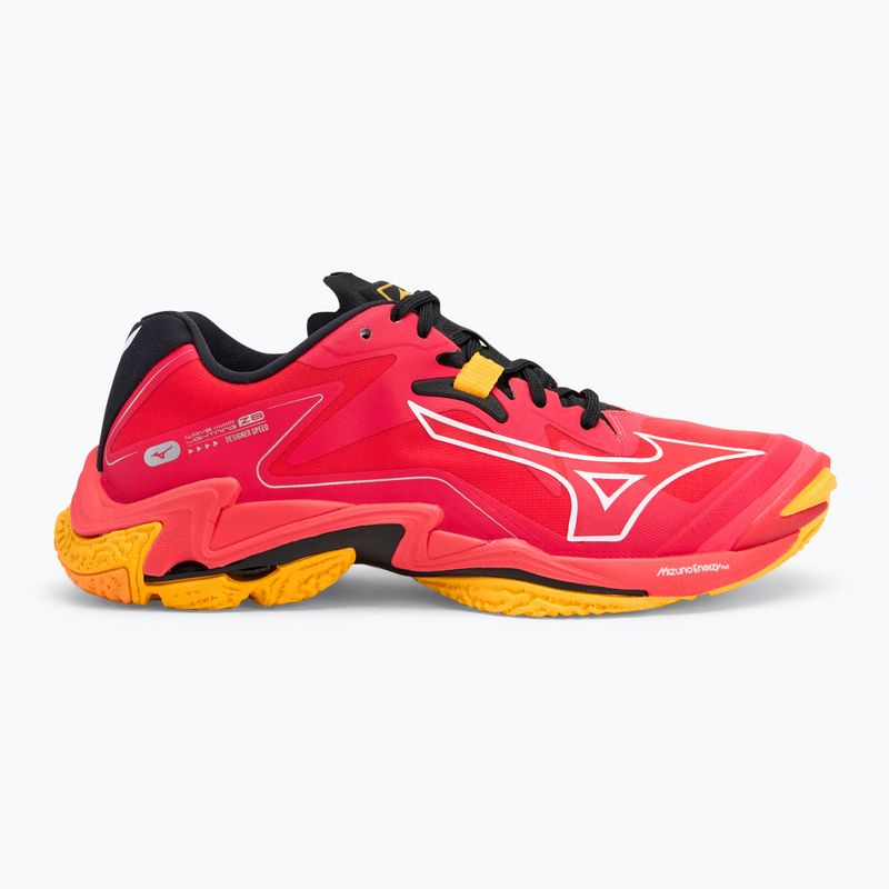 Volejbalové boty Mizuno Wave Lightning Z8 radiant red/ white/ carrot curl 2