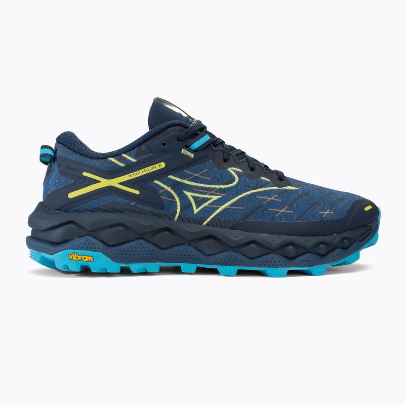 Pánské běžecké boty Mizuno Wave Mujin 10 dress blues/sharp green/swim cap 2
