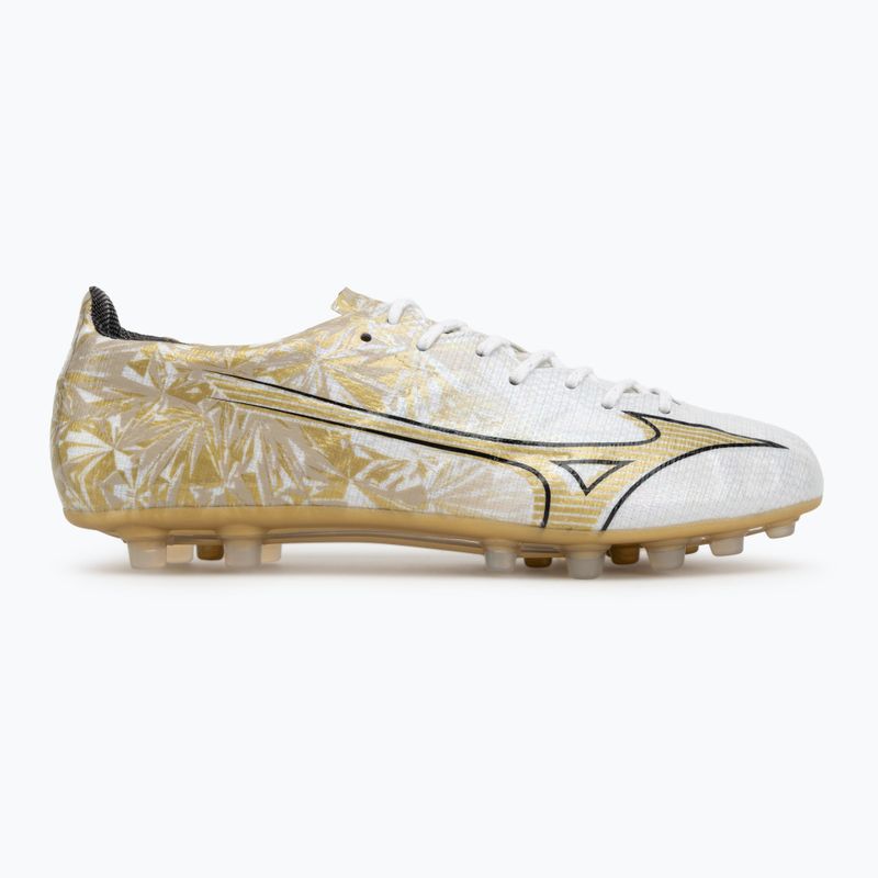 Pánské kopačky Mizuno Alpha Japan AG white/ge gold/black 2