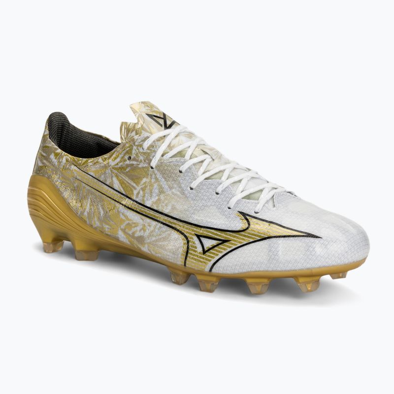 Pánské kopačky Mizuno Αlpha Elite MD white/ge gold/black