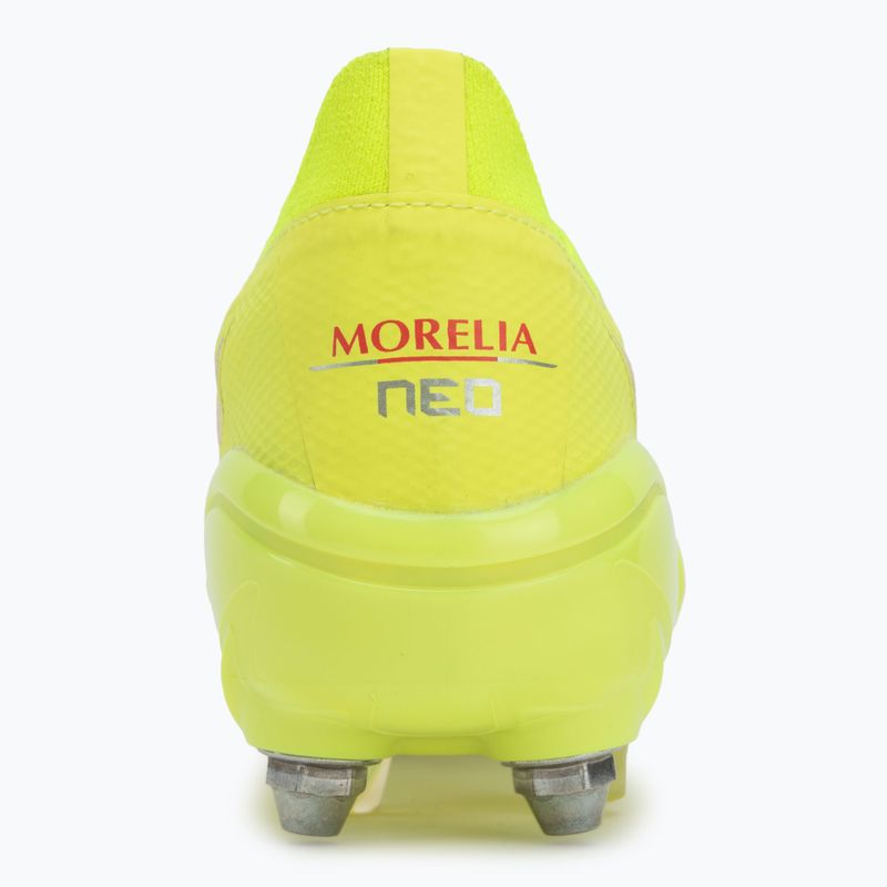 Pánské kopačky Mizuno Morelia Neo IV β Elite MIX safety yellow/fiery coral 2/safety yellow  6