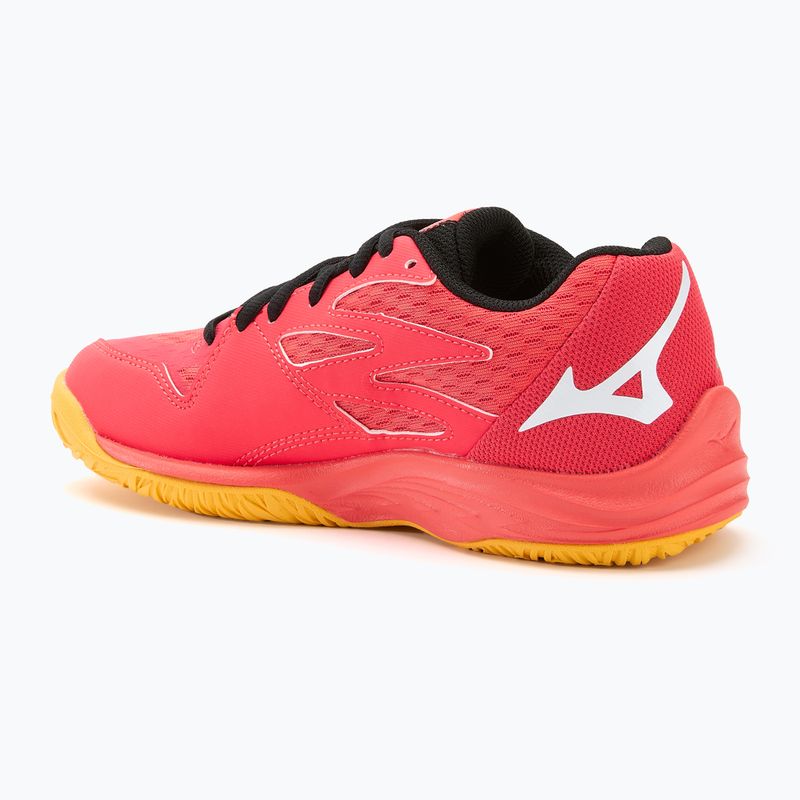 Dětské boty na volejbal Mizuno Lightning Star Z7 radiant red/white/carrot curl 3