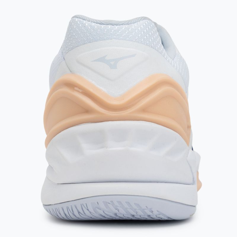Dámské házenkářské boty Mizuno Wave Stealth Neo white/navy peony/peach parfait 6
