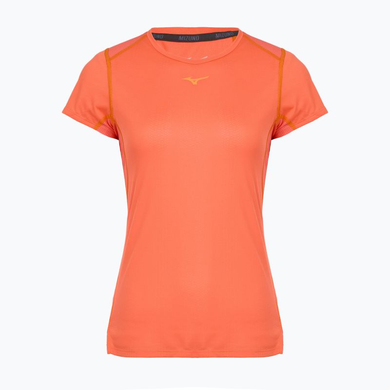 Dámské běžecké tričko Mizuno DryAeroFlow Tee nasturtium
